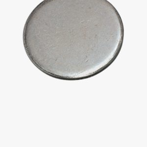 Plosnate podloške bez rupe Čelik - obične