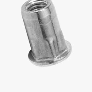 TUBTARA® HUPO (HUT/FEF) - Matice za slijepe zakovice s ravnom glavom, polu-šestokutni prihvat, otvoreni kraj Čelik - pocinčan