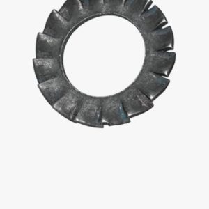 Nazubljene sigurnosne podloške tip A, vanjski nazubljeni Opružni čelik - crni