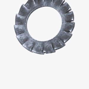 Nazubljene sigurnosne podloške tip A, vanjski nazubljeni Opružni čelik - plavo pocinčano