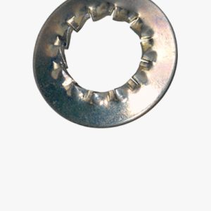 Veliki tip nazubljenih sigurnosnih podložaka, unutarnji nazubljeni Opružni čelik - plavo pocinčano