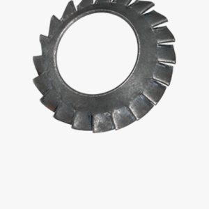 Nazubljene sigurnosne podloške tipa V, za vijke s upuštenom glavom Opružni čelik - crni