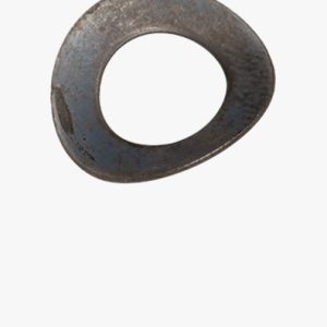 Zakrivljene opružne podloške Opružni čelik - crni