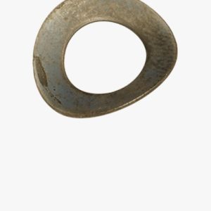 Zakrivljene opružne podloške Opružni čelik - mehanički pocinčan žuto