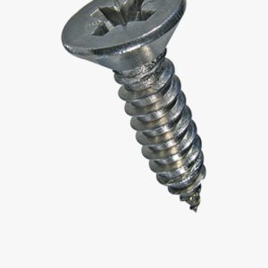 Pozi ravni samorezni vijci s upuštenom glavom oblika Z, s konusnim krajem tipa C Nehrđajući čelik - A2