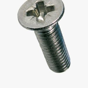 Pozi ravni strojni vijci s upuštenom glavom oblik Z Nehrđajući čelik - A2