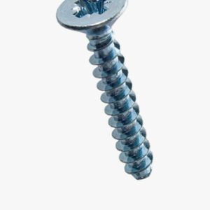 ecosyn® plast - Vijci s ravnom upuštenom glavom i križnim udubljenjem Pozidriv tip Z Čelik - kaljen - pocinčan plavo