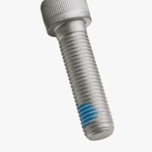 TufLok® - Vijci s cilindričnom glavom s imbus glavom s punim navojem s TufLok® zakrpom Čelik - 8.8 - plavo pocinčano