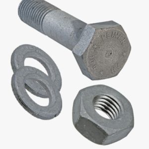 PEINER - Setovi teških strukturalnih šesterokutnih vijaka HV s šesterokutnim vijkom, maticom i podloškama Čelik - 10.9 - vruće pocinčano
