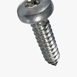 Šesterokutni samorezni vijci s konusnim završetkom tipa C i pričvrsnom podloškom Čelik - kaljen - pocinčan plavo